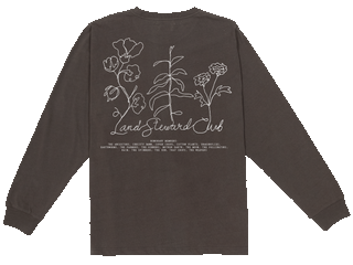 Land Stewardship Long Sleeve Tee, available in three colors
